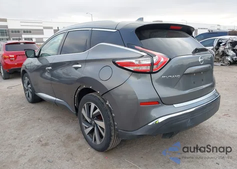 2018 Nissan Murano Platinum from USA, damaged, VIN 5N1AZ2MG1JN152527